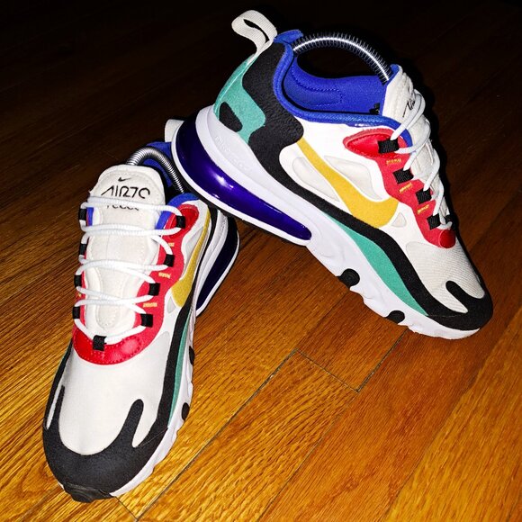 Boys Size 6Y Women's size 7.5 - Nike Air Max 270 React Bauhaus 2019 - Picture 6 of 7